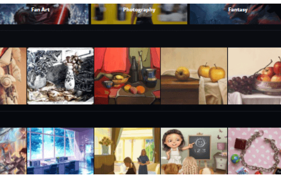 Deviant Art Community Creative Portfolios