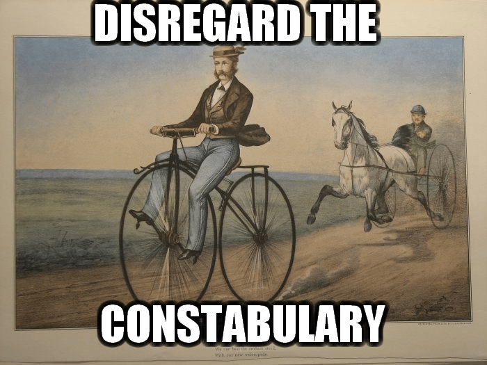 Disregard the Constabulary Meme