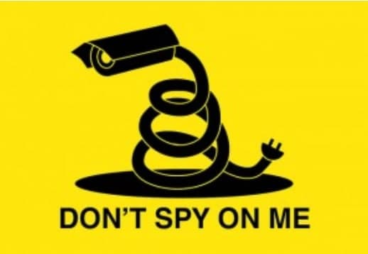 Don't Spy On Me Gadsden flag meme