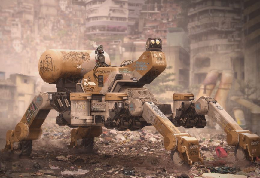 Nivanh-Chanthara Bot Dystopia Art