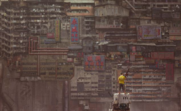 Dystopian Art Nivanh Chanthara Kid Defender