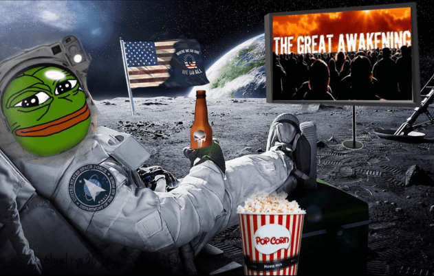 Space Force Pepe is Comfy meme