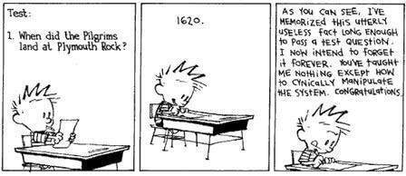 Calvin & Hobbes Rote Memorization