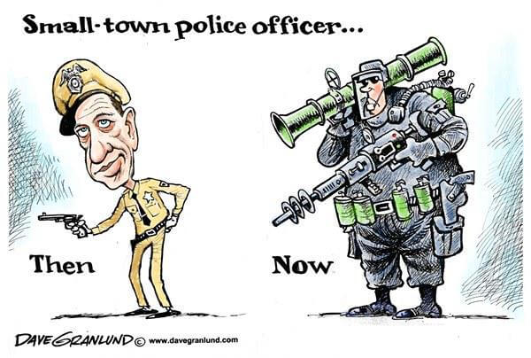 Political-Cartoon-Granlund-Barney-Fife-Then-and-Now
