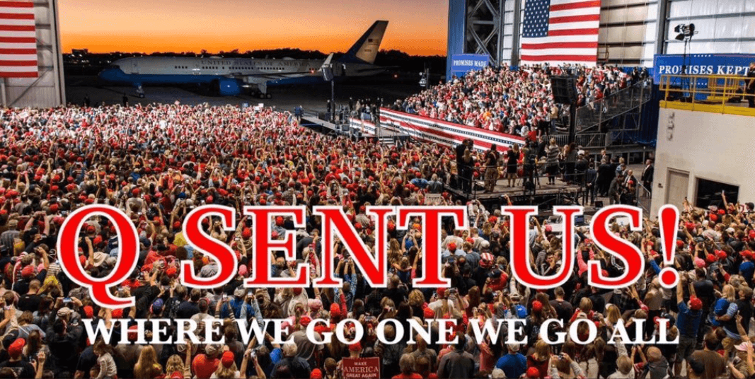 Qanon Meme Q Sent Us AF1 Trump Rally