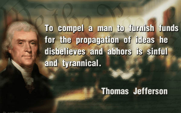 Thomas Jefferson Quotation Tyranny of the Treasury