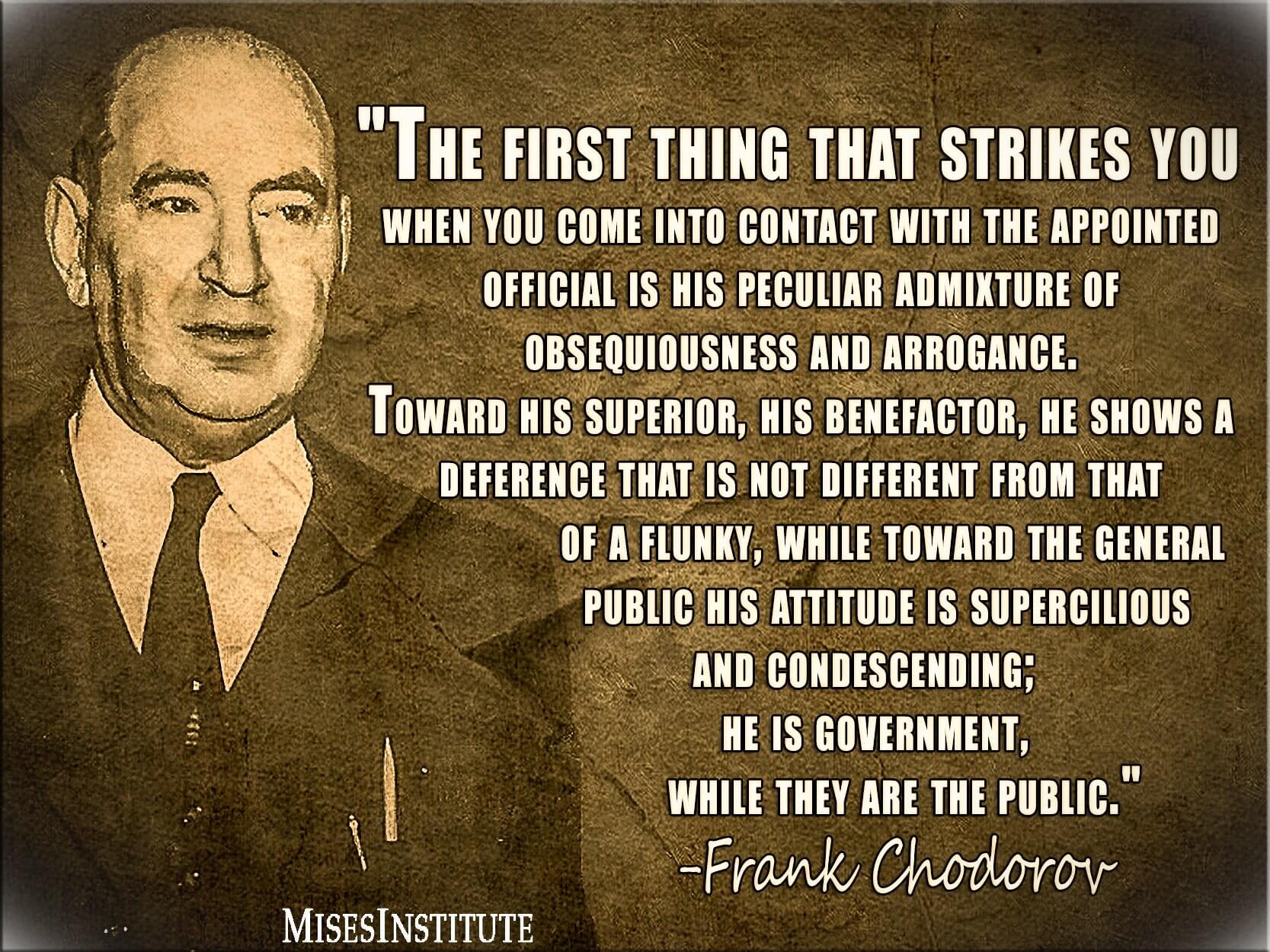 Frank Chodorov Elite Mindset Quotepic