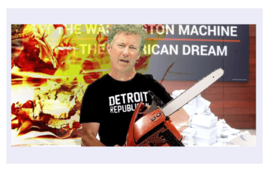 Rand Paul Chainsaw