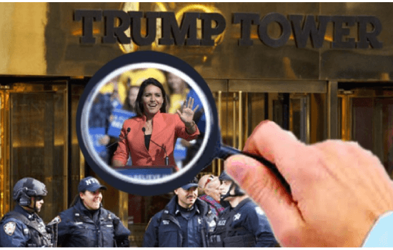 Tulsi Gabbard at Trump Tower 2016