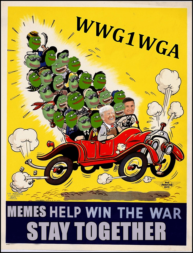 Pepe WWG1WGA Memes Help Win the War