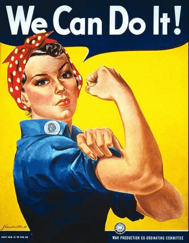 We Can Do It War Propaganda Poster