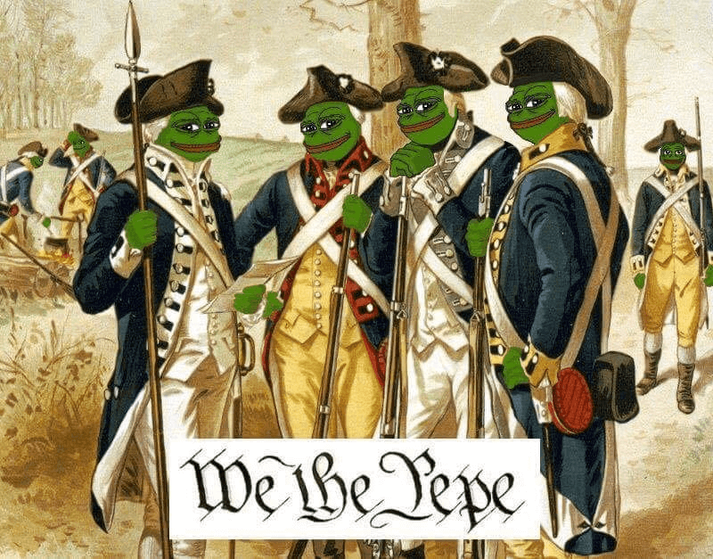 We the Pepe Revolutionaries Meme