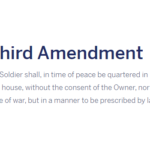 3rd Amendment of the US Constitution