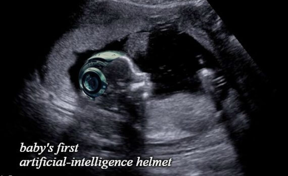 Baby's First Artificial Intelligence Helmet Meme