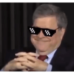 Bill Barr Thug Life Meme