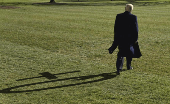 DJT Q+ Shadow Photo Meme