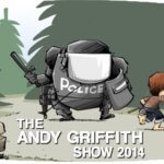 Eric Allie Political Cartoon Police Militarization Andy Griffith