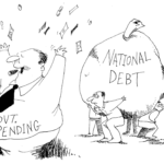 Joe Brown Political Cartoon Deficit and Spending