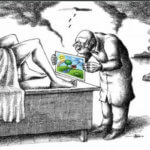 Political Cartoon: Dystopian Birth