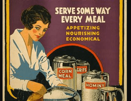 Propaganda Poster Corn: The Food of the Nation