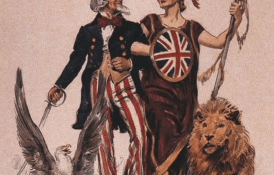 Britannia Britain's Day Side by Side Propaganda Poster