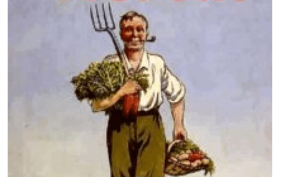 Dig On for Victory Propaganda Poster