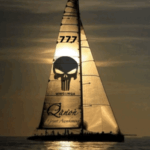 Qanon Great Awakening Punisher Sailboat 777 WG1WGA Meme