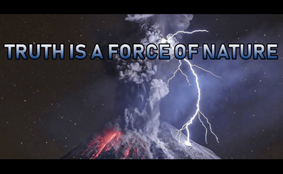 Truth is a Force of Nature Qanon Meme