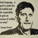 George Orwell Quote Political Language
