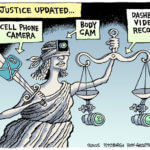Rob Rogers Political Cartoon Lady Justice Update