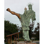Statue of Liberty Karate Kick