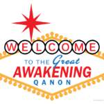 Welcome to the Great Awakening Qanon Vegas Sign Meme